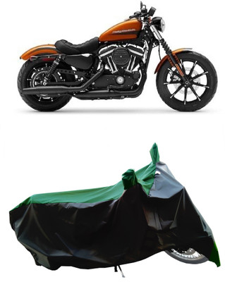 Wegather Two Wheeler Cover for Harley Davidson(Iron 883, Green)
