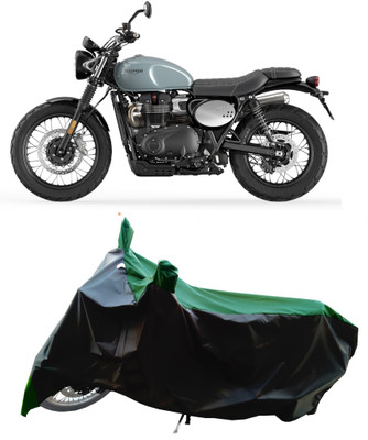 Wegather Two Wheeler Cover for Triumph(Street Scrambler BS6, Green)