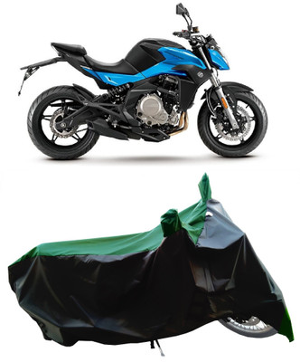 Wegather Two Wheeler Cover for CFMoto(650 NK BS6, Green)