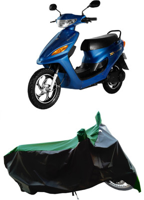 Wegather Two Wheeler Cover for Indus(Yo Electron, Green)