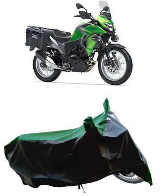 Wegather Two Wheeler Cover for Kawasaki(Versys-X 300, Green)