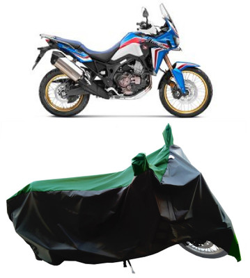Wegather Two Wheeler Cover for Honda(CRF1000L Africa Twin BS6, Green)