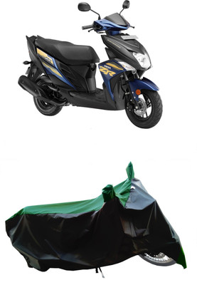Wegather Two Wheeler Cover for Yamaha(Cygnus Ray ZR, Green)