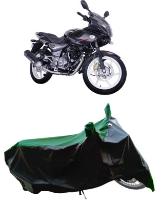 Wegather Two Wheeler Cover for Bajaj(Pulsar 220 DTS-i, Green)