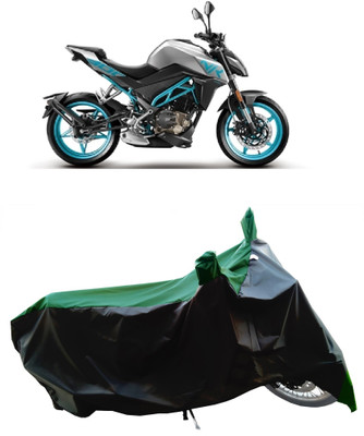 Wegather Two Wheeler Cover for CFMoto(300NK, Green)