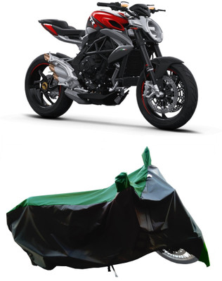 Wegather Two Wheeler Cover for MV Agusta(Brutale, Green)
