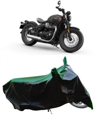 Wegather Two Wheeler Cover for Triumph(Bonneville Bobber BS6, Green)