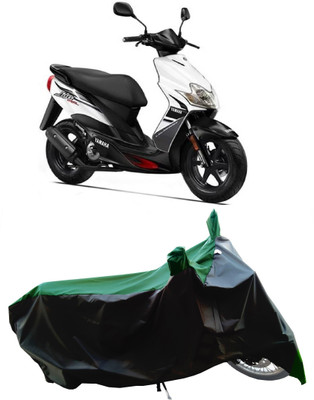 Wegather Two Wheeler Cover for Yamaha(Jog R, Green)