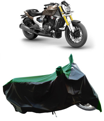 Wegather Two Wheeler Cover for TVS(Zeppelin BS6, Green)