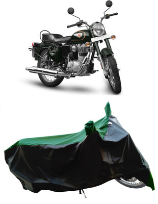 Wegather Two Wheeler Cover for Royal Enfield(Standardv BS6, Green)