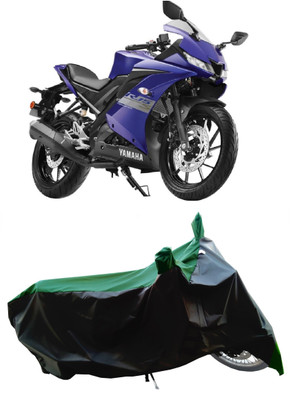 Wegather Two Wheeler Cover for Yamaha(YZF R15 S, Green)