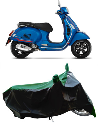 Wegather Two Wheeler Cover for Vespa(GTS Super 300 BS6, Green)