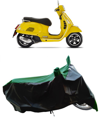 Wegather Two Wheeler Cover for Vespa(GTS Super 125 BS6, Green)