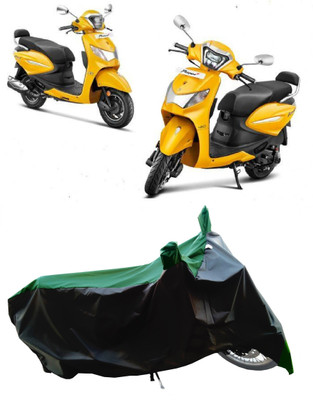 Wegather Two Wheeler Cover for Hero(MotoCorp Pleasure Plus, Green)