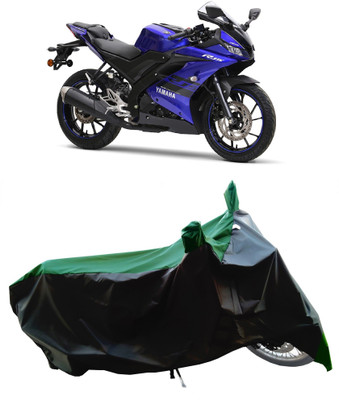 Wegather Two Wheeler Cover for Yamaha(YZF R15 BS6, Green)