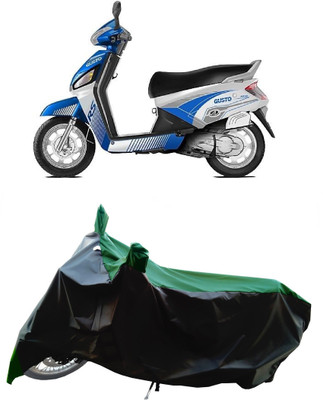 Wegather Two Wheeler Cover for Mahindra(Gusto Electric BS6, Green)
