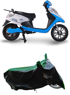 Wegather Two Wheeler Cover for Ampere(V 48, Green)