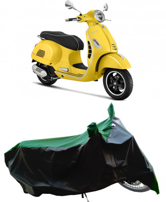Wegather Two Wheeler Cover for Vespa(GTS 300, Green)