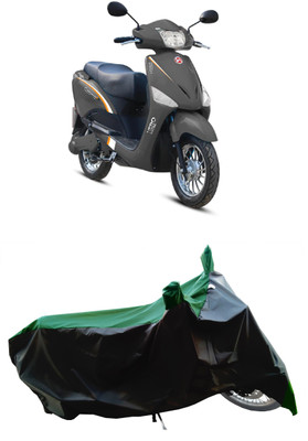 Wegather Two Wheeler Cover for Hero Electric(Electric Optima HS500 ER, Green)