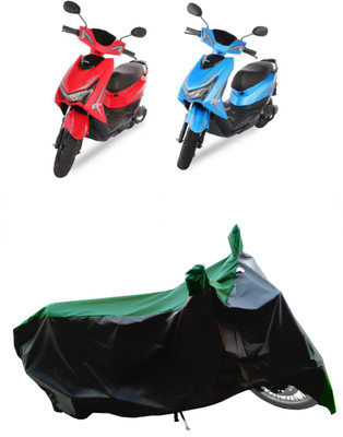 Wegather Two Wheeler Cover for Ampere(Reo Elite, Green)