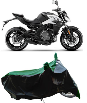Wegather Two Wheeler Cover for CFMoto(400NK BS6, Green)
