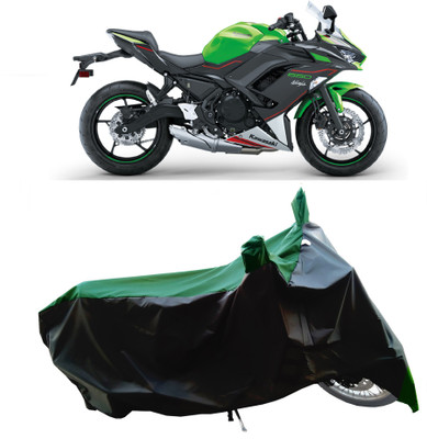 Wegather Two Wheeler Cover for Kawasaki(Ninja 650 bs6, Green)