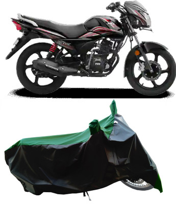 Wegather Two Wheeler Cover for TVS(Victor BS6, Green)