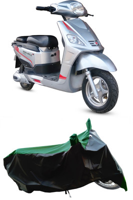 Wegather Two Wheeler Cover for Hero Electric(Electric NYX e5, Green)