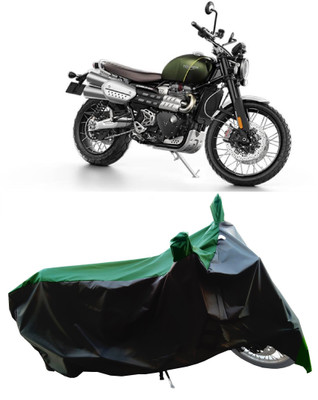 Wegather Two Wheeler Cover for Triumph(Scrambler 1200 BS6, Green)