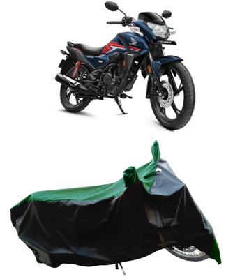 Wegather Two Wheeler Cover for Honda(SP125, Green)