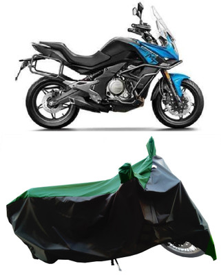 Wegather Two Wheeler Cover for CFMoto(650MT, Green)