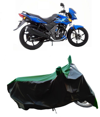 Wegather Two Wheeler Cover for TVS(Flame SR125, Green)