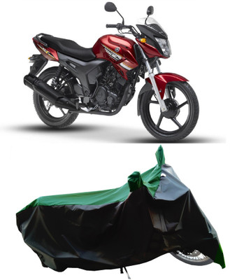Wegather Two Wheeler Cover for Yamaha(SZ X, Green)