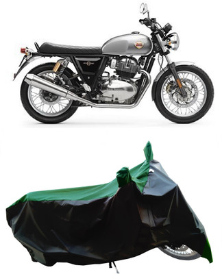 Wegather Two Wheeler Cover for Royal Enfield(Interceptor 650, Green)