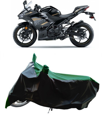 Wegather Two Wheeler Cover for Kawasaki(Ninja 650 BS6, Green)