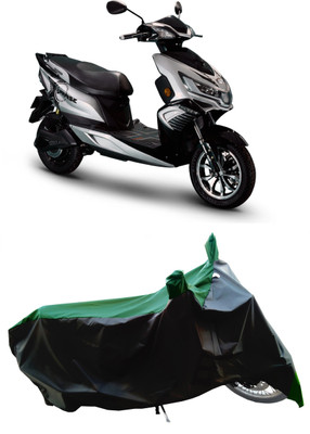 Wegather Two Wheeler Cover for Okinawa(i-Praise, Green)