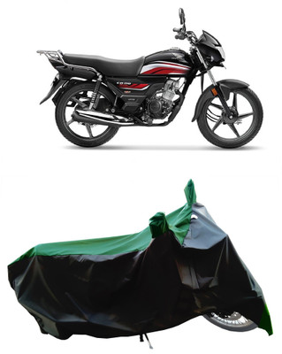 Wegather Two Wheeler Cover for Hero(CD 110 Dream, Green)
