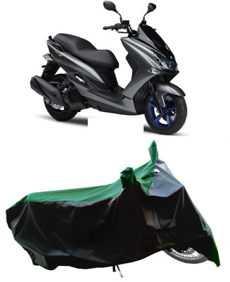 Wegather Two Wheeler Cover for Yamaha(Majesty S 155 maxi BS6, Green)