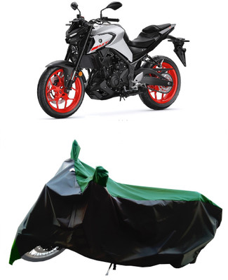 Wegather Two Wheeler Cover for Yamaha(MT-03 BS6, Green)