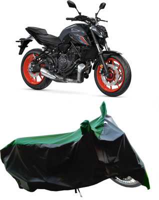 Wegather Two Wheeler Cover for Yamaha(MT 07, Green)