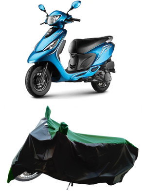 Wegather Two Wheeler Cover for TVS(Scooty Zest, Green)