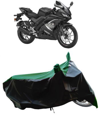 Wegather Two Wheeler Cover for Yamaha(YZF R15 V3.0, Green)