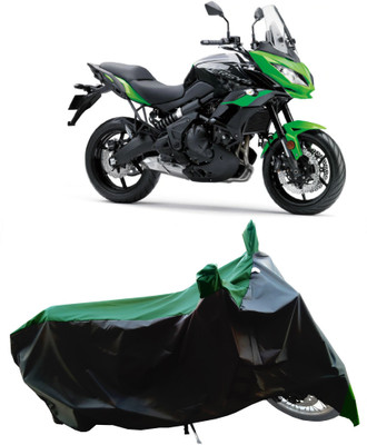 Wegather Two Wheeler Cover for Kawasaki(Versys 650 BS6, Green)