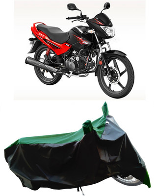Wegather Two Wheeler Cover for Hero(Glamour Programmed FI BS6, Green)