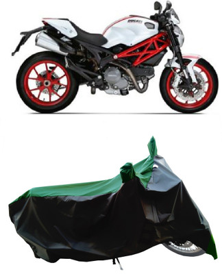 Wegather Two Wheeler Cover for Ducati(Monster 796 S2R, Green)