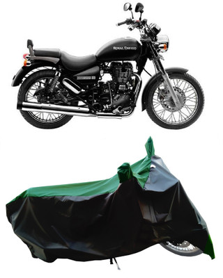 Wegather Two Wheeler Cover for Royal Enfield(Thunderbird 500, Green)