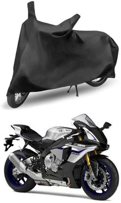 Mdstar Waterproof Two Wheeler Cover for Yamaha(YZF R1M, Black)