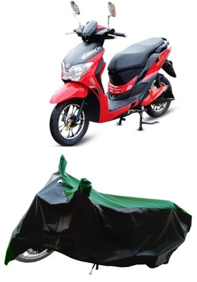 Wegather Two Wheeler Cover for Hero Electric(Dash, Green)