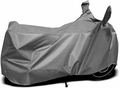 Mdstar Waterproof Two Wheeler Cover for Yamaha(RayZR 125 Fi, Black)