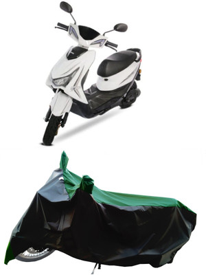 Wegather Two Wheeler Cover for Ampere(Reo Elite BS6, Green)